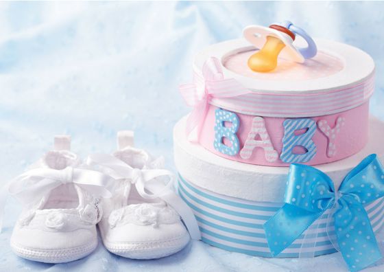 Kartica BABY z zlato ploščico Umicore v certificirani embalaži - 1 g